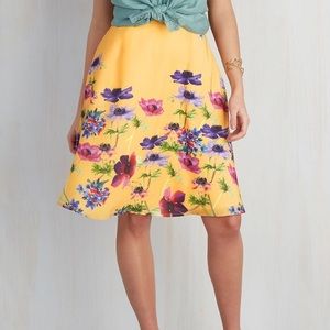 Floral skirt